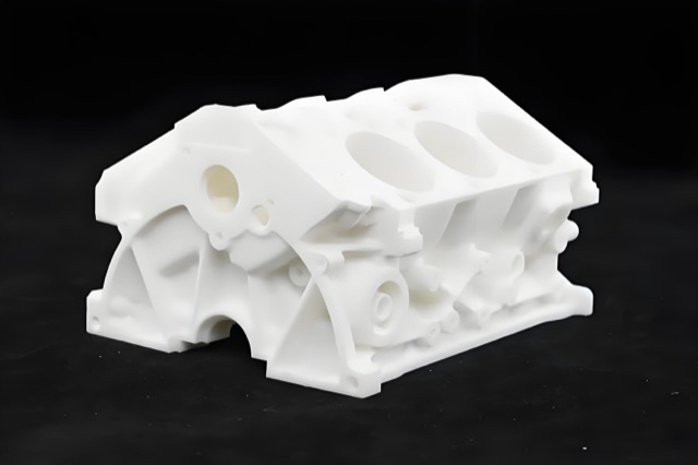 SLA Engine Block Prototype
