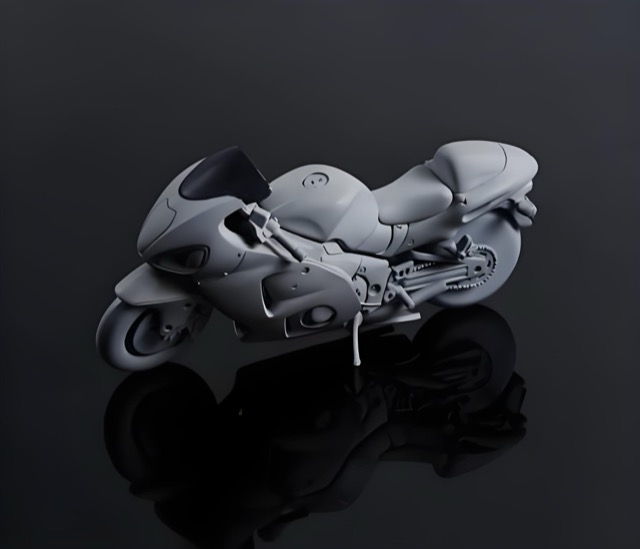FDM Motorcycle Model Printing