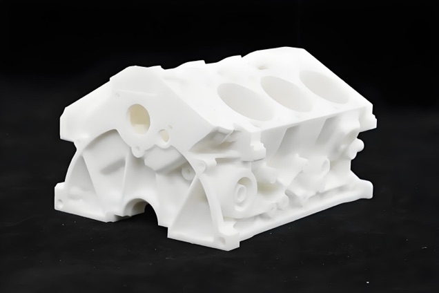 SLA Engine Block Prototype